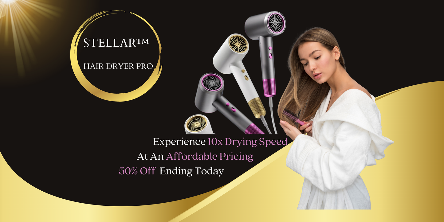Stellar™ High-Speed Hair Dryer PRO