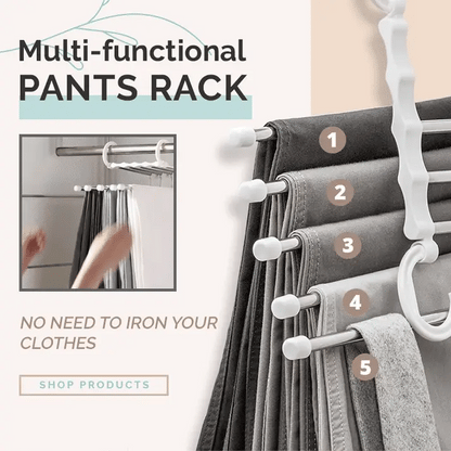 FlexFold™ - Multi Functional Pants Rack